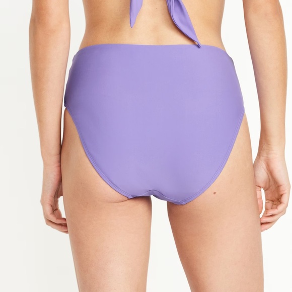 NWT OLD NAVY High-Waisted Bikini Swim Bottoms Color: Whimsical - Picture 3 of 9